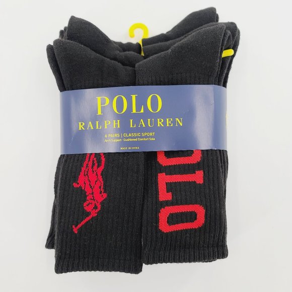 Polo Ralph Lauren Other - Polo Ralph Lauren Classic Sport 6 pairs Big Pony